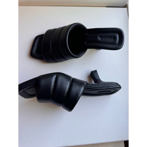 Vince black kitten heel Ceil Mule size 37/ US 7 - Picture 5 of 11